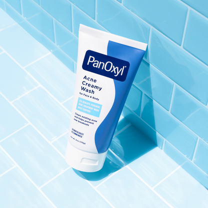 Panoxyl Benzoyl Peroxide 4% Daily Control Acne Creamy Wash 6 Oz (170G)