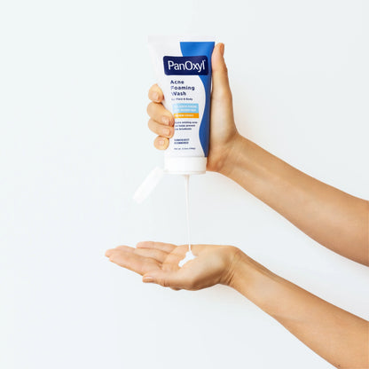 Panoxyl Acne Foaming Wash Benzoyl Peroxide 10% | 5.5 Oz / 156 G