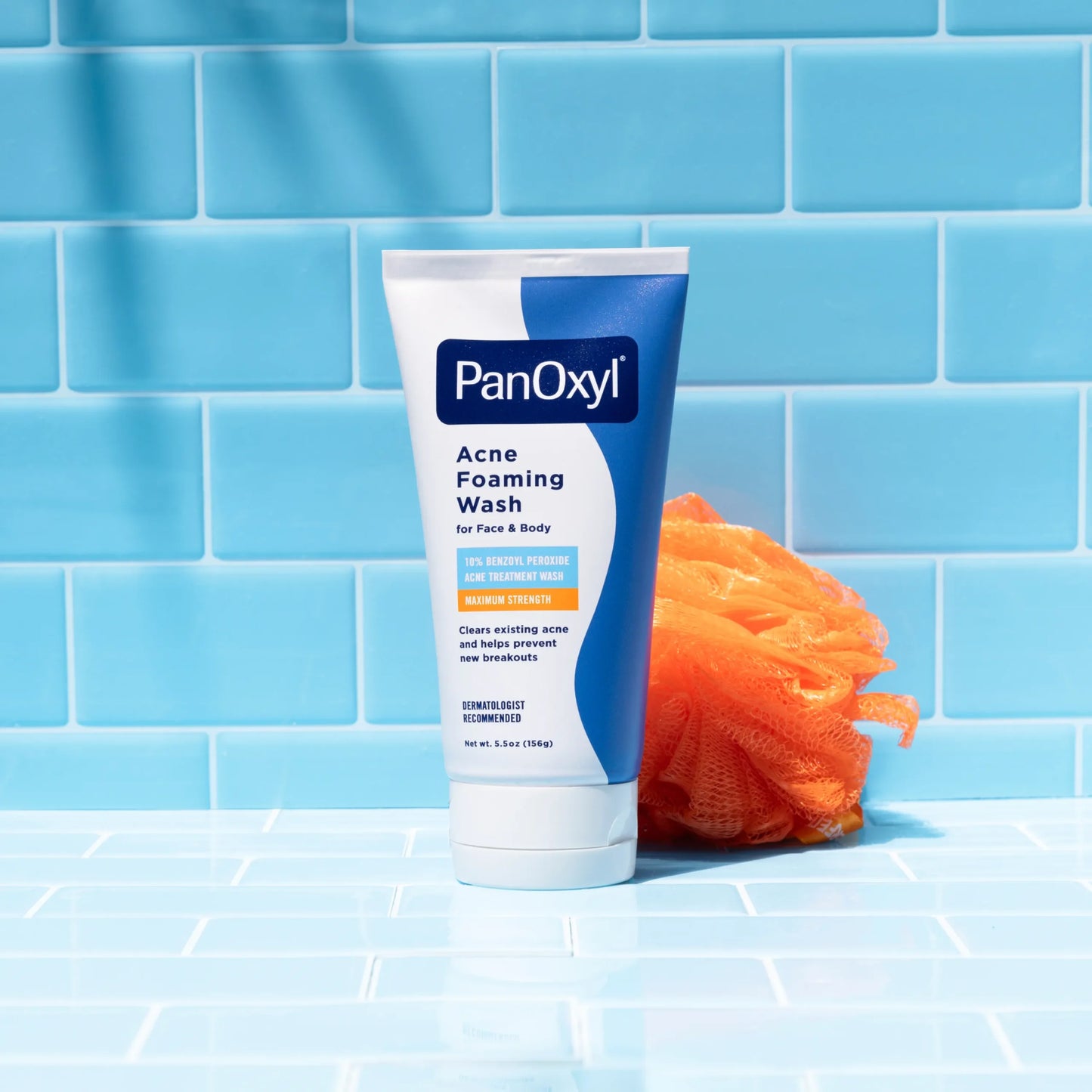 Panoxyl Acne Foaming Wash Benzoyl Peroxide 10% | 5.5 Oz / 156 G