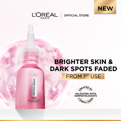 L'Oréal Paris - Glycolic Bright Anti-Dark Spot Exfoliant Peel 25ml