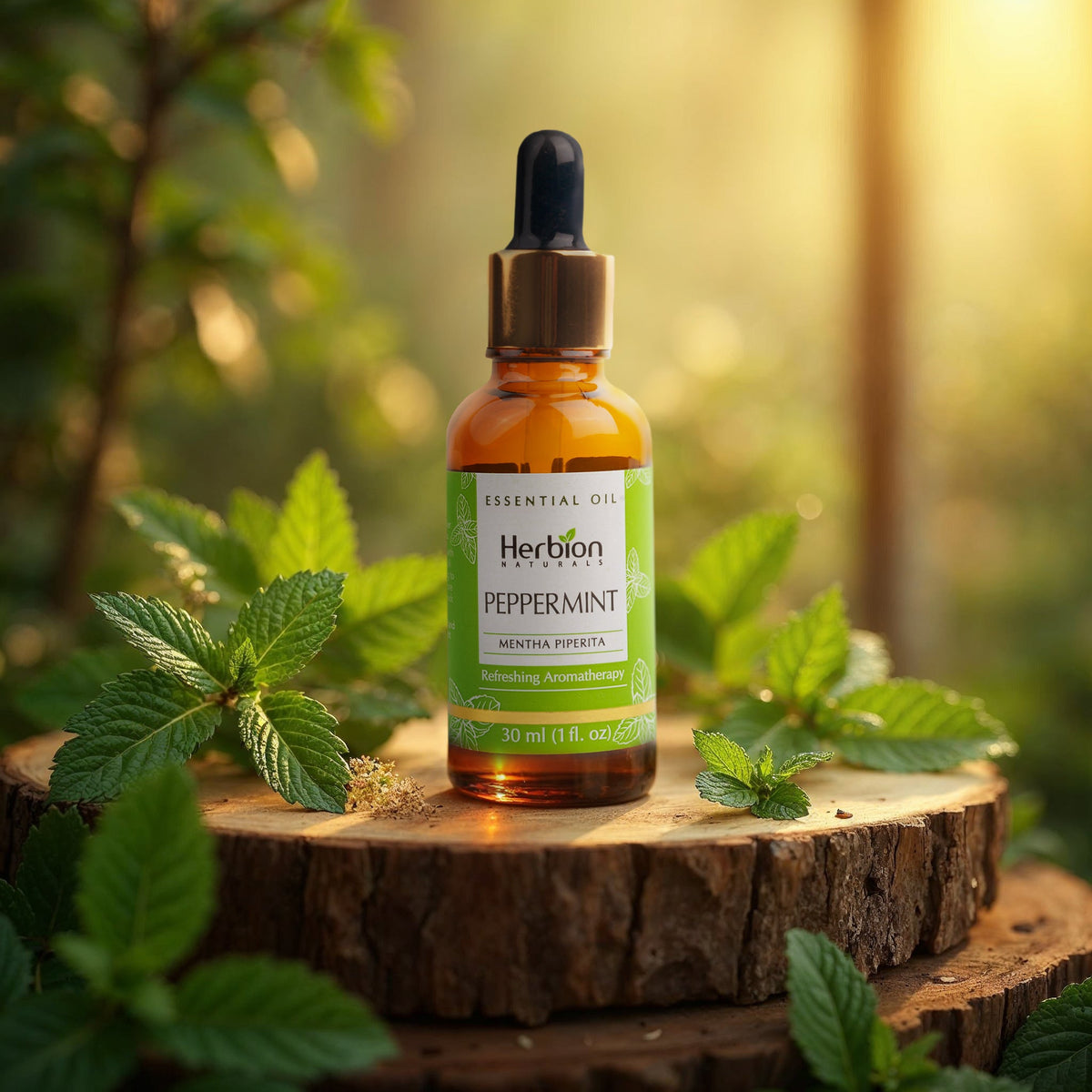 Herbion Naturals - Peppermint Essential Oil - 30ml