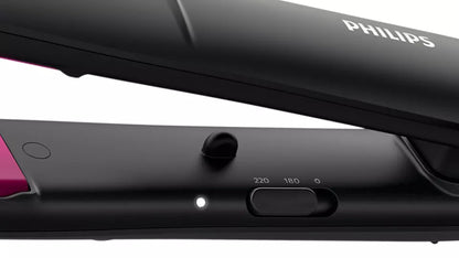 Philips - StraightCare Essential ThermoProtect straightener BHS375/03
