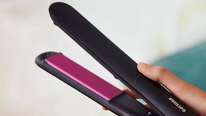 Philips - StraightCare Essential ThermoProtect straightener BHS375/03