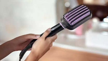 Philips - StyleCare Essential Heated straightening brush BHH880/03