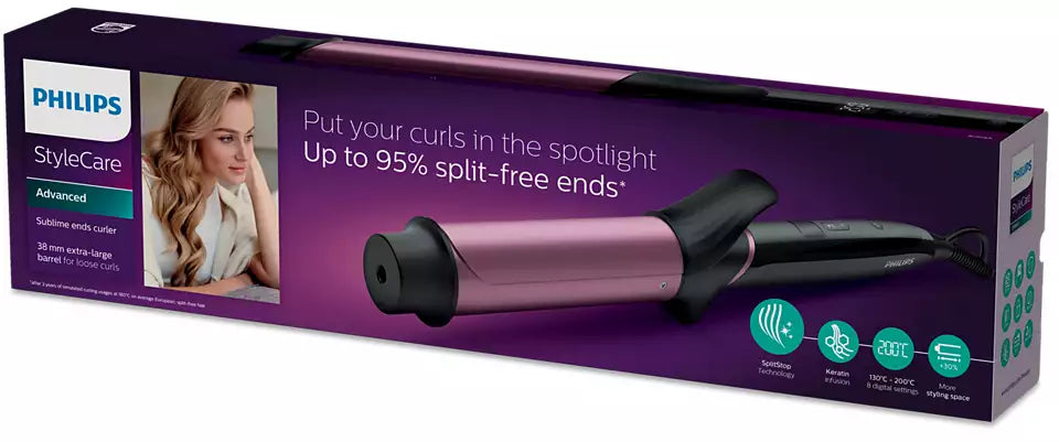 Philips - StyleCare Sublime Ends Curler BHB869/00