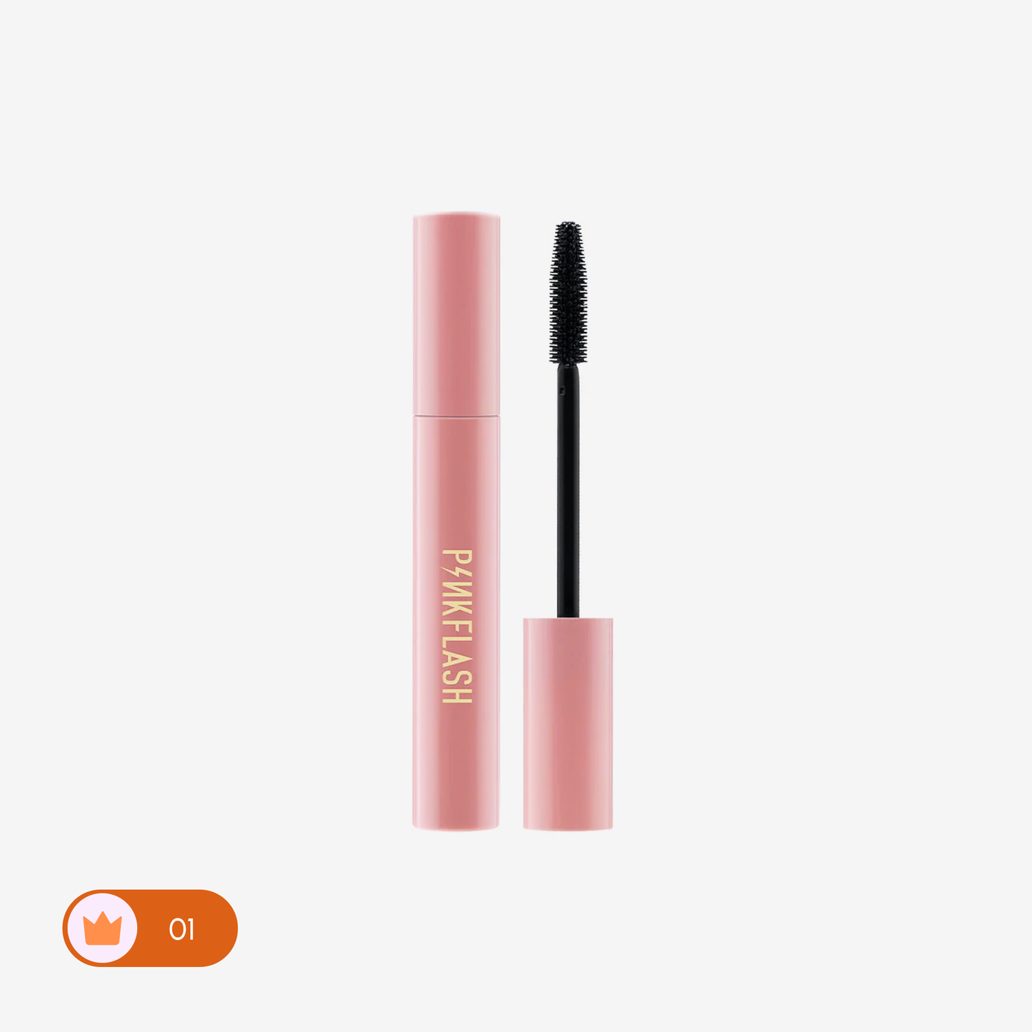 PinkFlash - Oilproof Pink Curl Mascara - 01