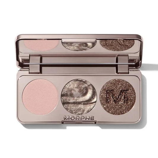 Morphe Platinum Bombshell Eyeshadow Trio 3.5g