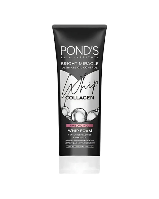 Ponds Facial Foam Bright Miracle Niasorcinol Collagen Oil Control 100G
