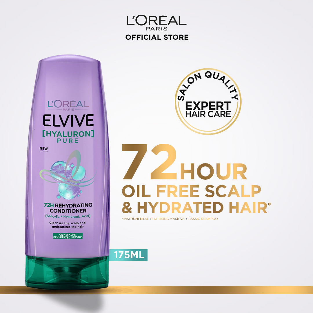 L'Oreal Paris Elvive Hyaluron Pure Conditioner 175Ml