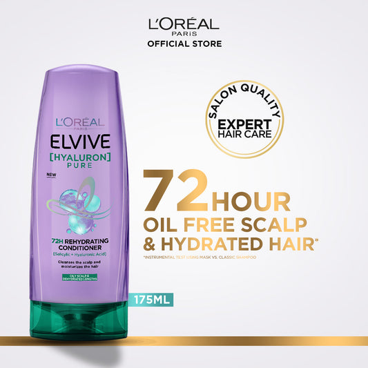 L'Oreal Paris Elvive Hyaluron Pure Conditioner 175Ml