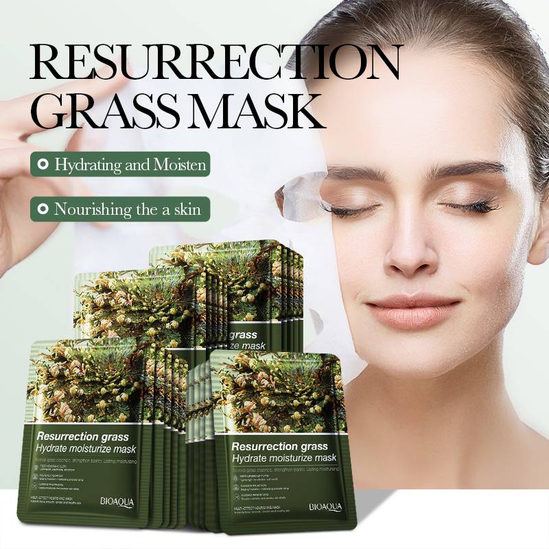 Bioaqua Resurrection Grass Facial Mask - 1 PC