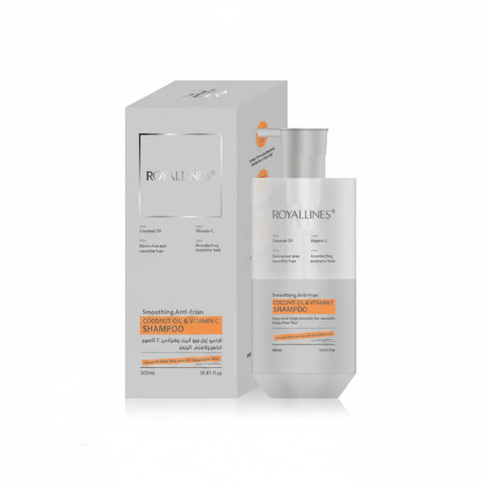 Royallines - Smoothing Anti-Frizz Coconut Oil & Vitamin C Shampoo 500Ml
