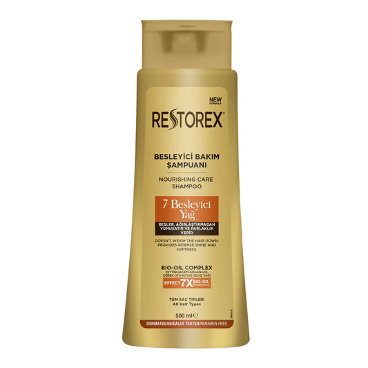 Restorex 7 Nourishing Oils Aht Shampoo 500Ml