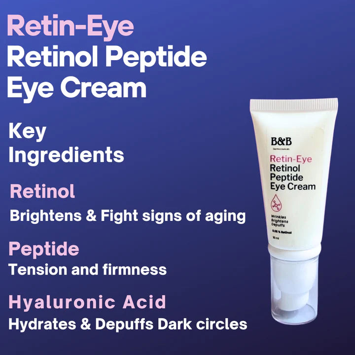 B&B Derma - Retin-Eye Retinol Peptide Eye Cream