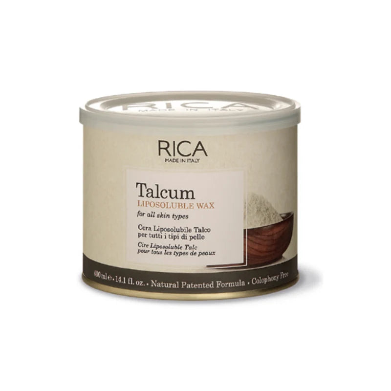 Rica - Talc Liposoluble Wax For All Skin Types - 400ml