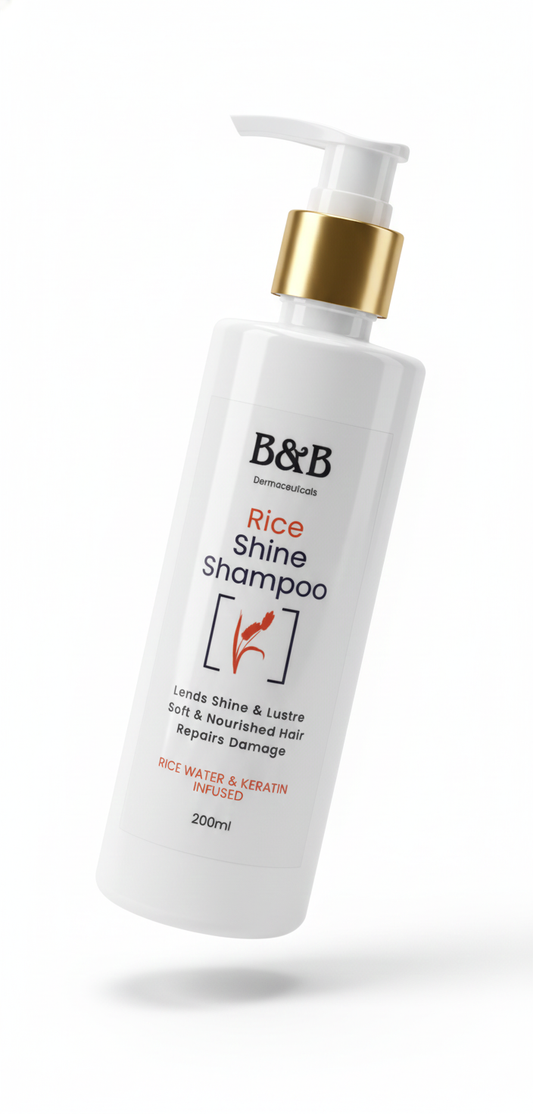 B&B Derma - Rice-Shine Shampoo