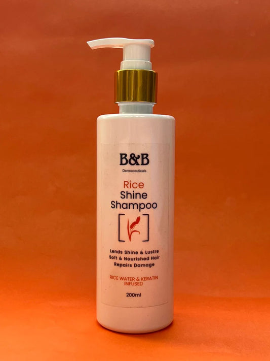 B&B Derma - Rice-Shine Shampoo
