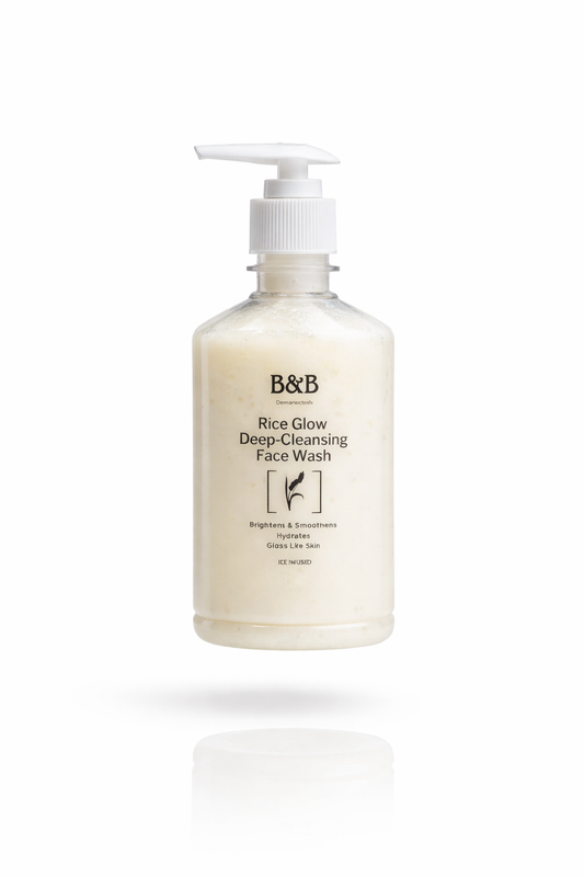 B&B Derma - Rice Glow Deep-Cleansing  Face Wash
