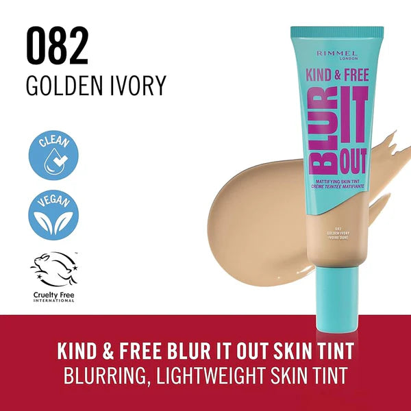 Rimmel London - Kind & Free Liquid foundation 30Ml Mat