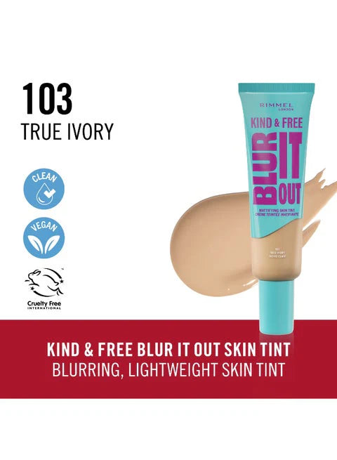 Rimmel London - Kind & Free Liquid foundation 30Ml Mat