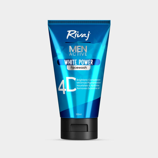 Rivaj - Men Active White Power Face Wash 100ml