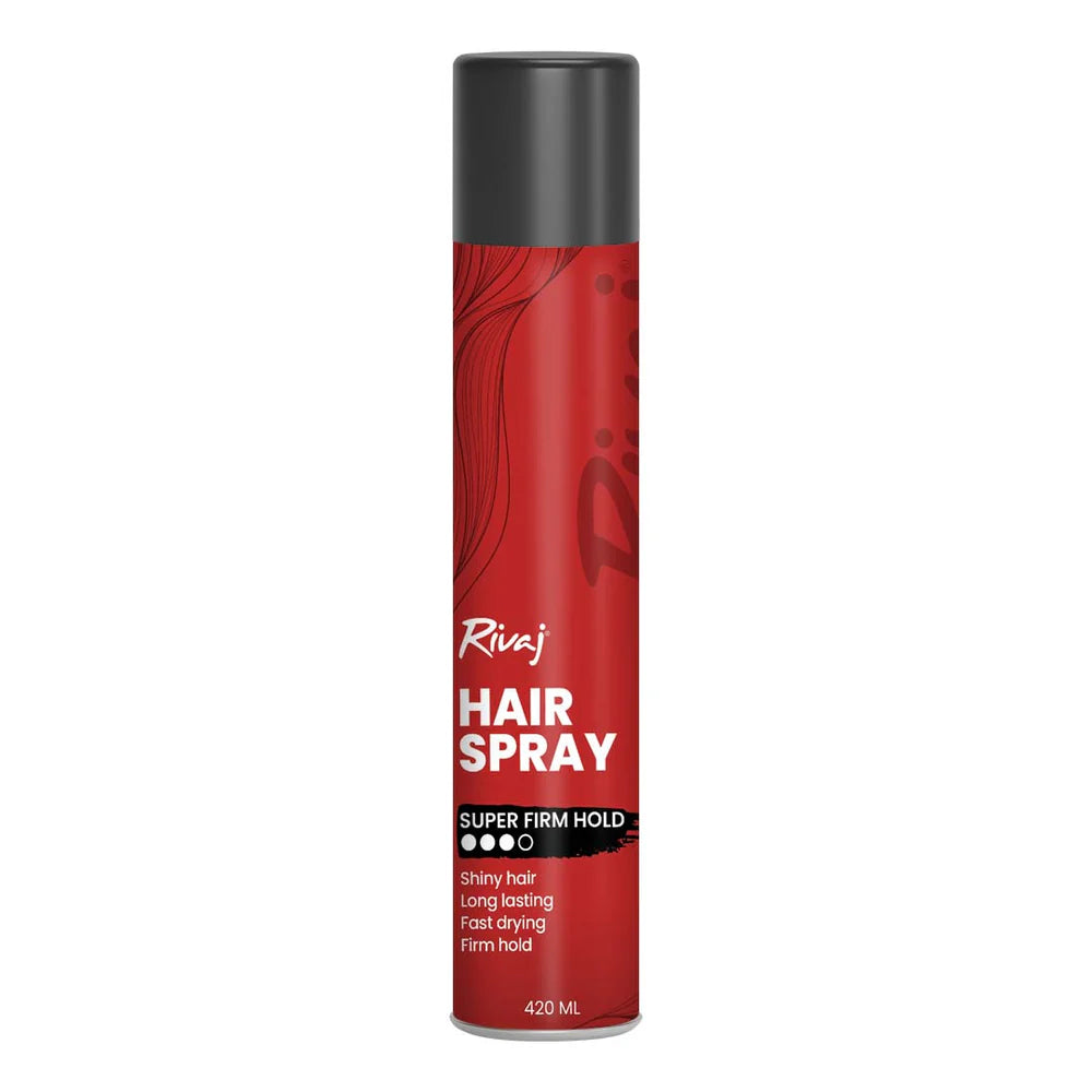 Rivaj - Super Firm Hold Hair Spray 420ml