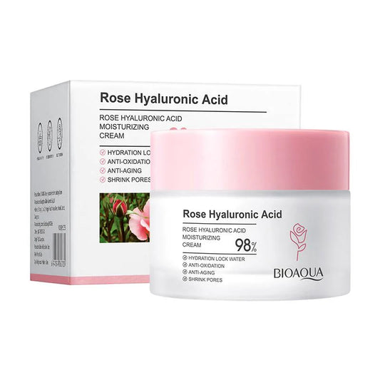 Bioaqua Rose Hyaluronic Acid Moisturizing Cream 50G