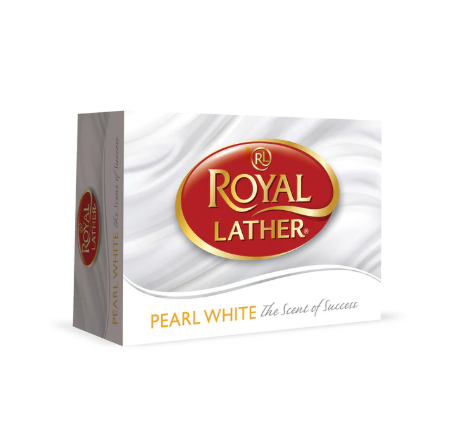 Royal Lather - Pearl White Bar Soap 125 Gm