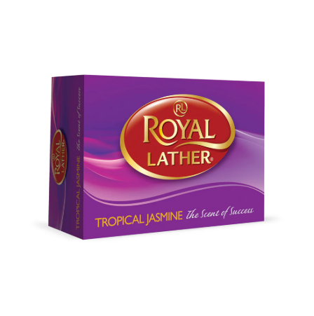 Royal Lather - Tropical Jasmine Bar Soap 125 Gm