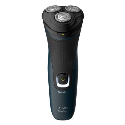 Philips - Shaver series 1000 Wet or Dry electric shaver S1121/40