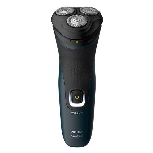 Philips - Shaver series 1000 Wet or Dry electric shaver S1121/40