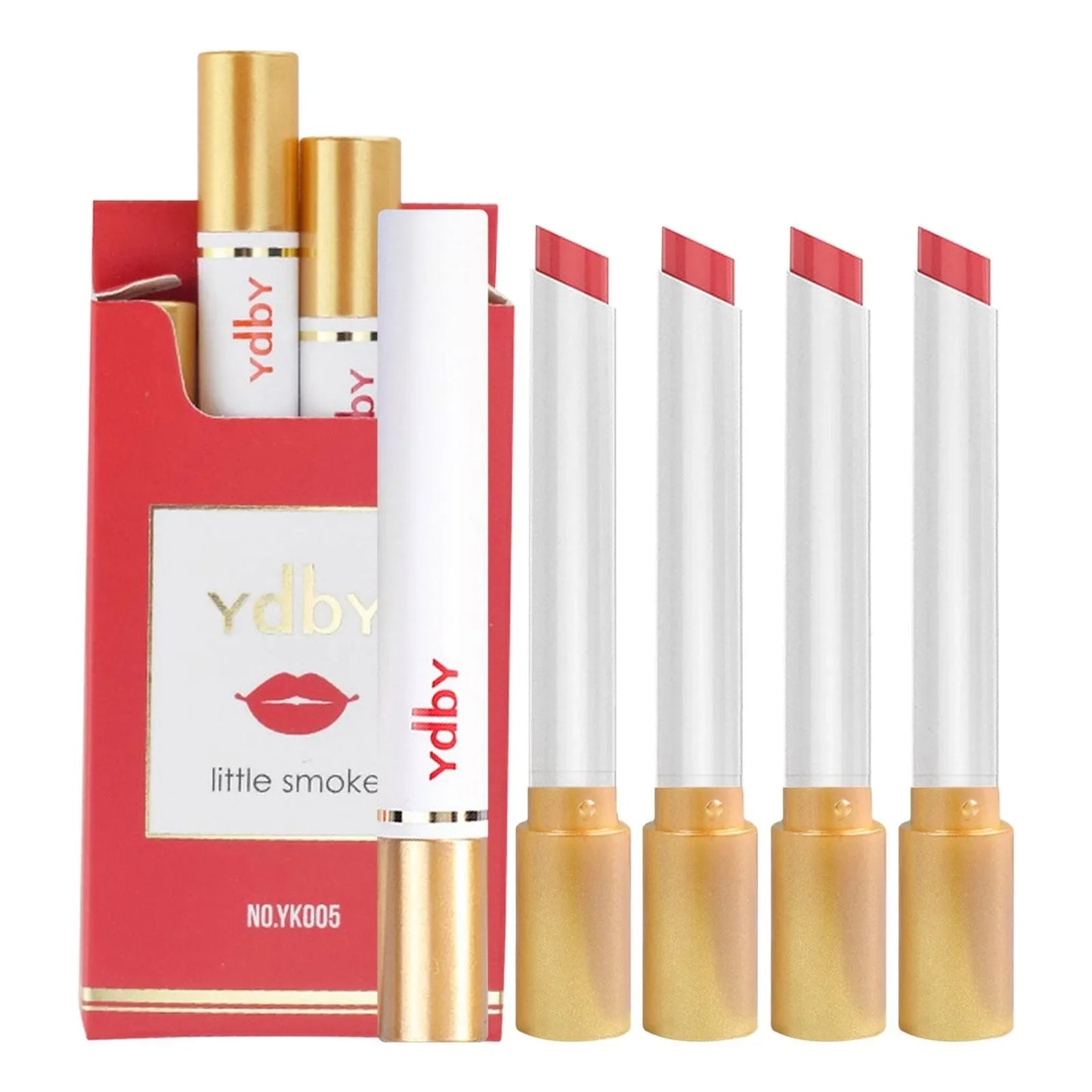 Ydby - Matte Lipstick Little Smoke 4Pc