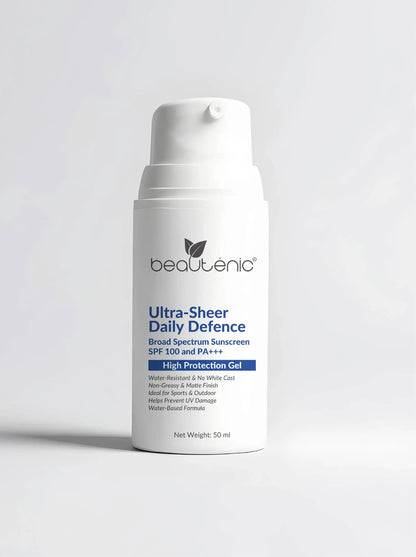 Beautenic - Ultra Sheer Daily Defence High Protection Sunscreen SPF 100, PA+++