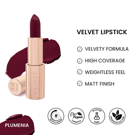ST London - Velvet Ultra Matt Lipstick - Plumenia