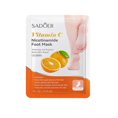 Sadoer - 5 in 1 Nourish Vitamin C Nicotinamide Foot Mask - 35G