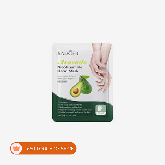 Sadoer - 5 in 1 Nourish Avocado Nicotinamide Hand Mask - 35G
