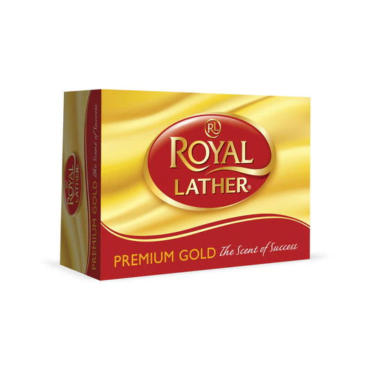Royal Lather - Premium Gold Bar Soap 125 Gm