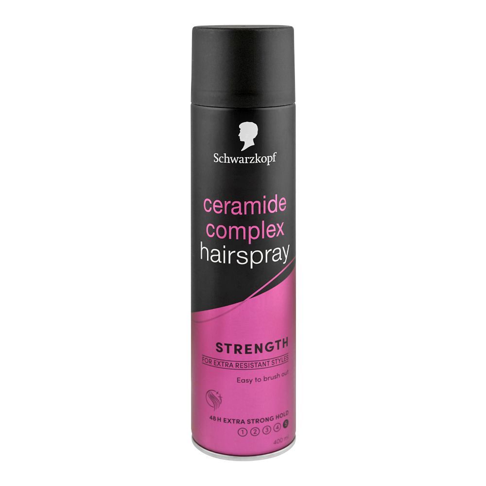 Schwarzkopf Hair Spray Ceramide Complex Mega Strong Hold 400Ml