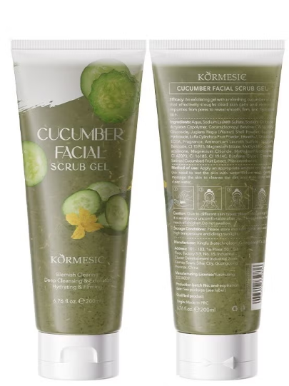 Kormesic - Cucumber Facial Scrub Gel 200ml