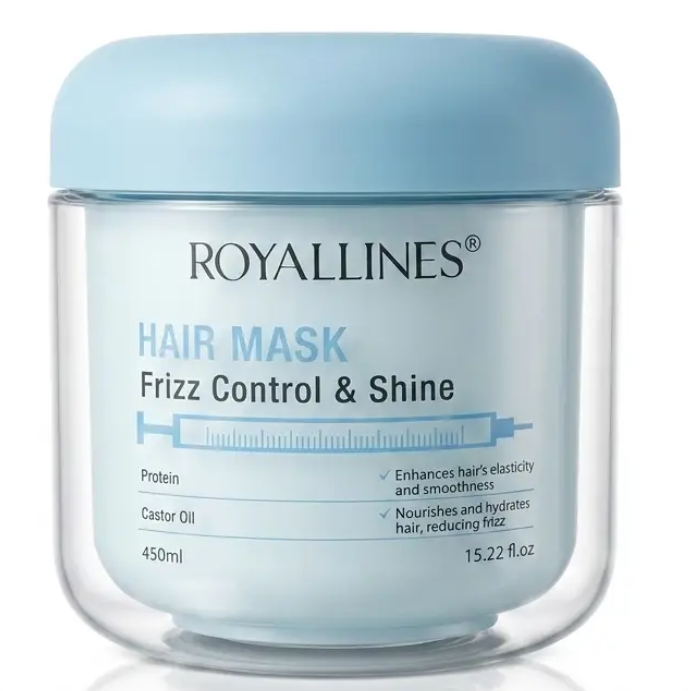 Royallines - Frizz Control & Shine Hair Mask 450ml