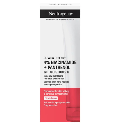 Neutrogena Spot Controlling + 4% Niacinamide + Panthenol Gel Hydrator 50Ml