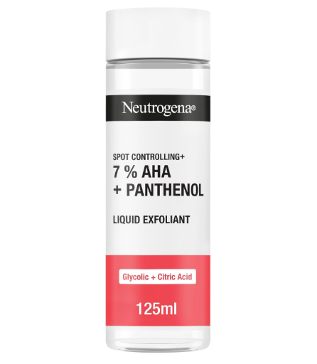 Neutrogena Spot Controlling + 7% AHA + Panthenol Liquid Exfoliant 125Ml