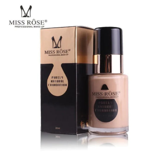 Miss Rose Purely Natural Foundation Beige 2 30Ml