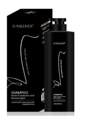 Royallines - Keratin & Hyaluronic Acid Moisture Repair Shampoo