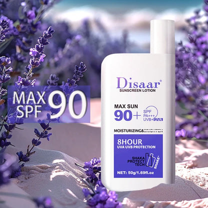 Disaar Sunscreen Lotion SPF 90+ Moisturizing & Brighten 50g