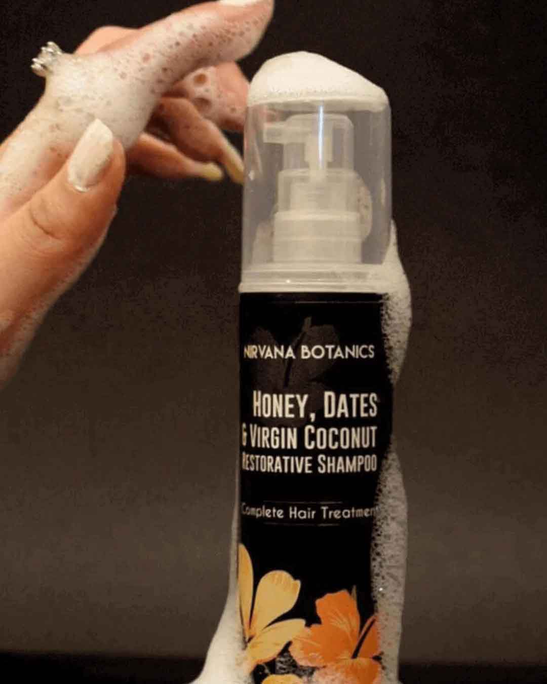 Nirvana Botanics - Organic Shampoo - Stops Hair Fall