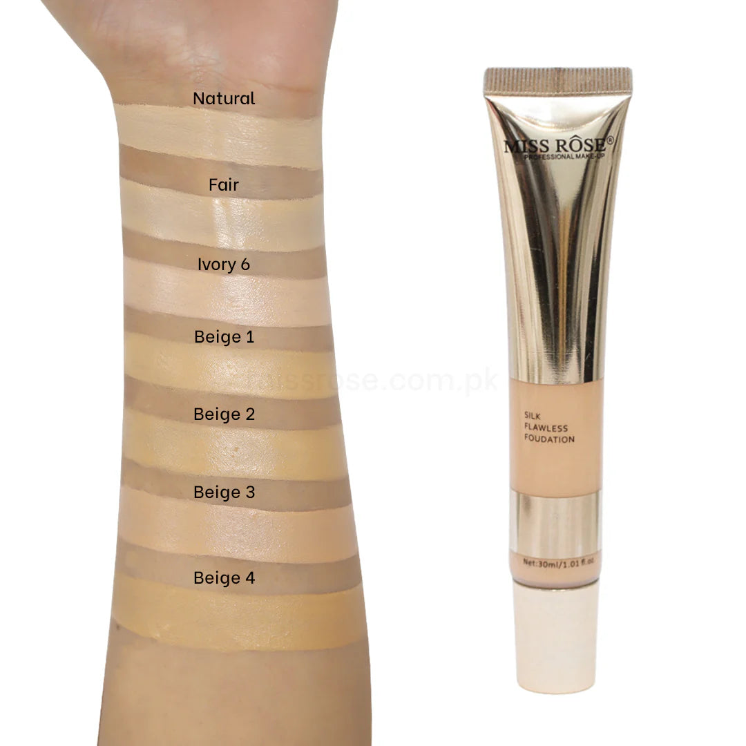 Miss Rose - Silk Flawless Foundation Beige 03 30Ml