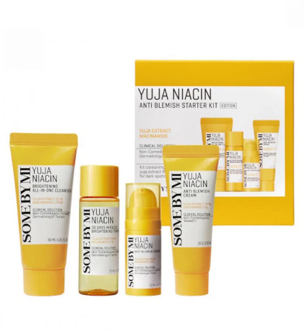 Some By Mi - Yuja Niacin Anti Blemish Starter Kit 4 pcs