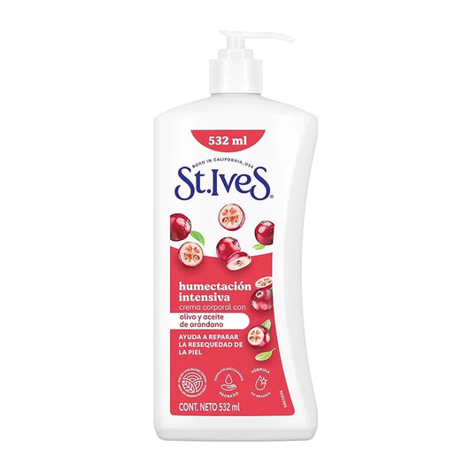 St. Ives - Intensive Moisture Olive & Cranberry Oil Body Lotion - 532ml