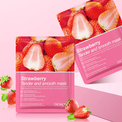 Bioaqua Strawberry Facial Mask - 1 PC